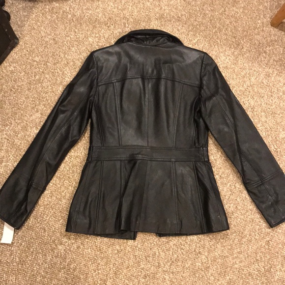 NWT Andrew Marc, Marc New York Real Leather Jacket - Picture 5 of 5
